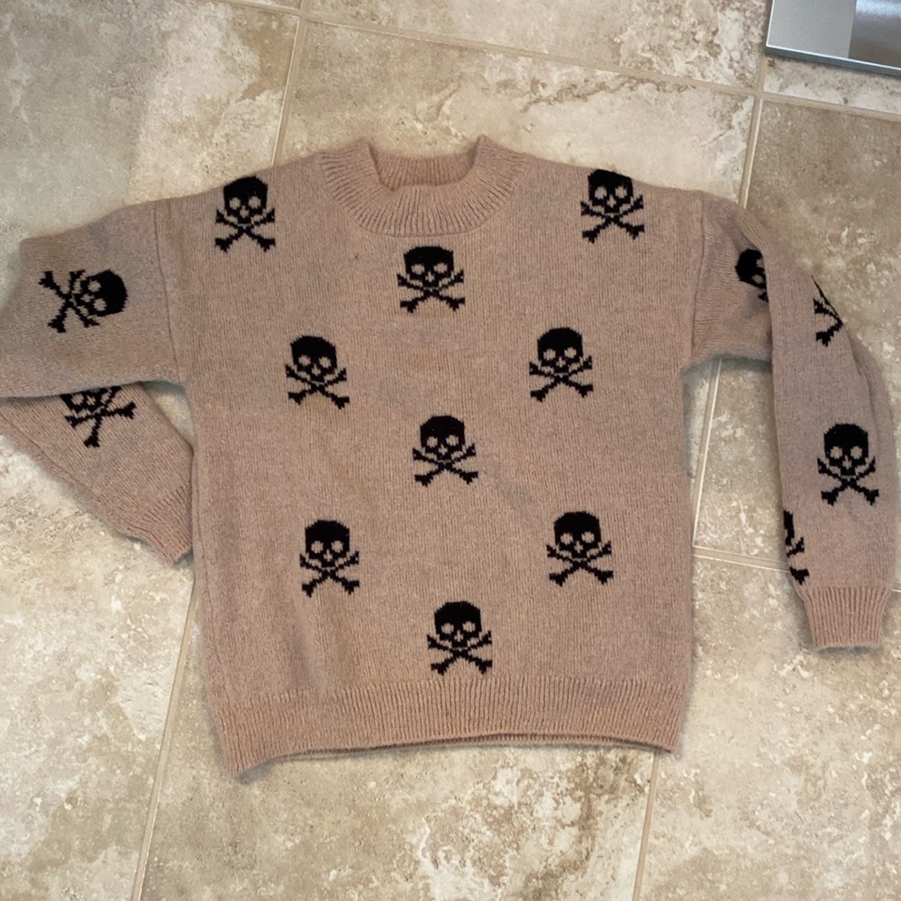 Skull Sweater, size small, by No Boundaries brand